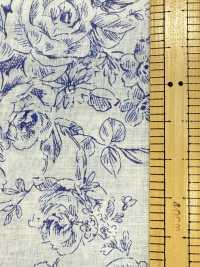KP9073 Hand-drawn Floral Print Lawn(Round Roll)[Textile / Fabric] COSMO TEXTILE Sub Photo