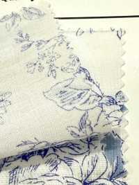 KP9073-DR Handwritten Floral Print Lawn(Half-fold)[Textile / Fabric] COSMO TEXTILE Sub Photo