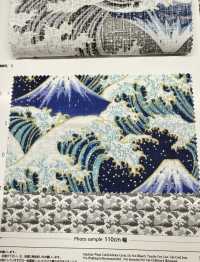 AP61901 Japanese Pattern Dobby Glitter (Round)[Textile / Fabric] COSMO TEXTILE Sub Photo