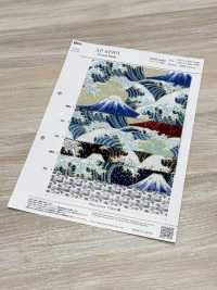 AP61901 Japanese Pattern Dobby Glitter (Round)[Textile / Fabric] COSMO TEXTILE Sub Photo