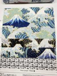 AP61901 Japanese Pattern Dobby Glitter (Round)[Textile / Fabric] COSMO TEXTILE Sub Photo