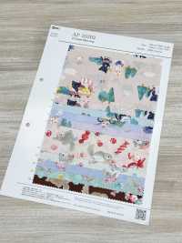 AP55203-DR Picture Book Animal Loomstate(Half Fold)[Textile / Fabric] COSMO TEXTILE Sub Photo