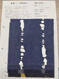 SR-1515 Linen Loomstate X Indigo Flow PT[Textile / Fabric] KOYAMA Sub Photo
