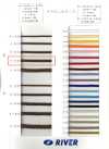 A-4000 Meracool Cord Round Cord, 8-Strand Braided