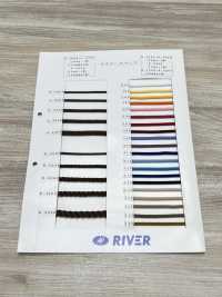 B-1000 Melacool Cord Round Cord Twist[Ribbon Tape Cord] RIVER Sub Photo