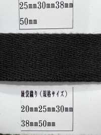 RA2117 Acrylic Black Series Twill Tube[Ribbon Tape Cord] RIVER Sub Photo