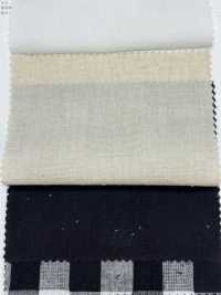 CHL-6341 Linen Panama Block Check[Textile / Fabric] Kuwamura Textile Sub Photo