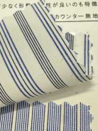 ST-9198 Typewriter Cloth Stripe (Baby Ripstop Finish)[Textile / Fabric] Kuwamura Textile Sub Photo