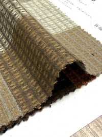 JP-5053 Waffle Knit Block Check[Textile / Fabric] Kuwamura Textile Sub Photo