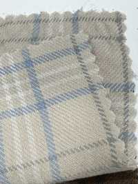 CW-17 Cotton Wool Shrink Check[Textile / Fabric] Kuwamura Textile Sub Photo