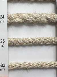 5504-25 Linen Series Round Cord Eight-Ply[Ribbon Tape Cord] RIVER Sub Photo