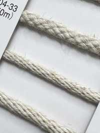 5504-80 Linen Series Round Cord Kongouchi[Ribbon Tape Cord] RIVER Sub Photo