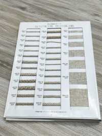 5504-82 Linen Series Round Cord Kongouchi[Ribbon Tape Cord] RIVER Sub Photo