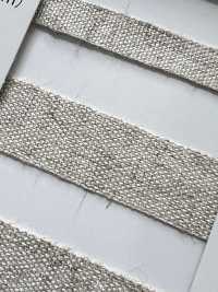 5504-10 Linen Series Plain Woven Tape[Ribbon Tape Cord] RIVER Sub Photo