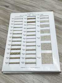 5504-12 Linen Series Plain Woven Tape[Ribbon Tape Cord] RIVER Sub Photo