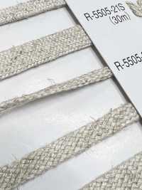 R-5505-6S Linen Series Stone Tape[Ribbon Tape Cord] RIVER Sub Photo