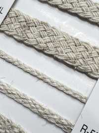 R-5505-15S Linen Series Bellows Braid[Ribbon Tape Cord] RIVER Sub Photo