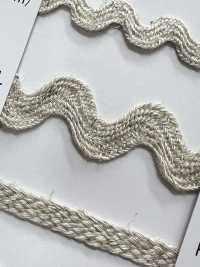 R-5505-23L Linen Series Mountain Path Braid[Ribbon Tape Cord] RIVER Sub Photo