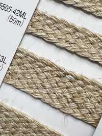 R-5505-43L Linen Series Braid[Ribbon Tape Cord] RIVER Sub Photo