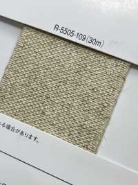 R-5505-109 Linen Series Rubber Tape[Ribbon Tape Cord] RIVER Sub Photo