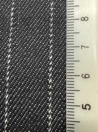 810-YW Needle-punched Striped Denim 11oz[Textile / Fabric] Yoshiwa Textiles Sub Photo
