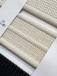 NO5502-24 Belt Tape With Striped Selvedge Woven[Ribbon Tape Cord] RIVER Sub Photo
