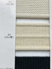 NO5502-24 Belt Tape With Striped Selvedge Woven[Ribbon Tape Cord] RIVER Sub Photo