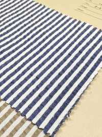A-8172 Organic Cotton Seersucker Stripe[Textile / Fabric] ARINOBE Sub Photo