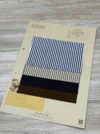 A-8172 Organic Cotton Seersucker Stripe[Textile / Fabric] ARINOBE Sub Photo