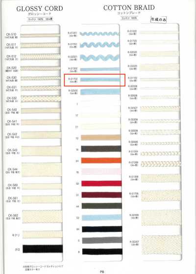 R-01702 Cotton Braid