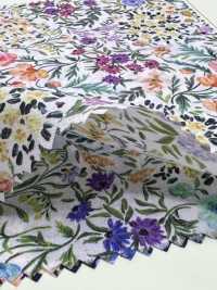 DP-5000-2 60 Lawn Digital Print Small Flowers[Textile / Fabric] HOKKOH Sub Photo