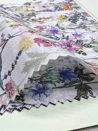 DP-5000-4 60 Lawn Digital Print Vertical Flowing Flowers[Textile / Fabric] HOKKOH Sub Photo