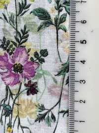 DP-5000-4 60 Lawn Digital Print Vertical Flowing Flowers[Textile / Fabric] HOKKOH Sub Photo