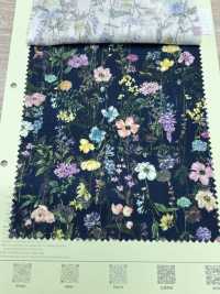 DP-5000-4 60 Lawn Digital Print Vertical Flowing Flowers[Textile / Fabric] HOKKOH Sub Photo