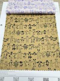 1026-625-10 60 Lawn Hand-Holding Animals[Textile / Fabric] HOKKOH Sub Photo