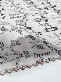 1026-625-10 60 Lawn Hand-Holding Animals[Textile / Fabric] HOKKOH Sub Photo