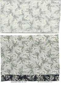 KTS7135 Broadcloth With Small Floral And Cat Print[Textile / Fabric] Cotton Kobayashi Sub Photo