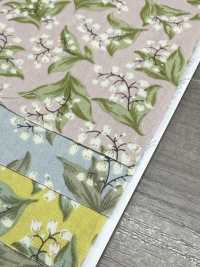 KTS7135 Broadcloth With Small Floral And Cat Print[Textile / Fabric] Cotton Kobayashi Sub Photo