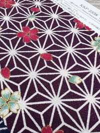 KKP2338-D-ASANOHA Futako Chirimen Treasure Collection[Textile / Fabric] Uni Textile(Komon Studio) Sub Photo