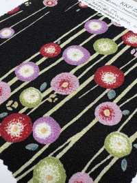 KKP2338-D-YTSUBAKI Futako Chirimen Yume Tsubaki[Textile / Fabric] Uni Textile(Komon Studio) Sub Photo