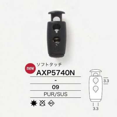 AXP5740N Polyurethane Resin/stainless Steel Cord Lock