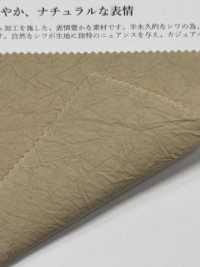 KKC890NC-W 80 % Typewriter Cloth Natural Crushed[Textile / Fabric] Uni Textile(Komon Studio) Sub Photo