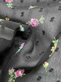 KKP2755-D118 Snow Cut Georgette[Textile / Fabric] Uni Textile(Komon Studio) Sub Photo