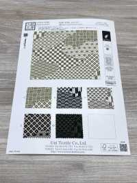KKP3338-D1147 Chirimen Chirimen®[Textile / Fabric] Uni Textile(Komon Studio) Sub Photo