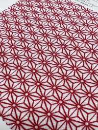 KKP3338-D1129 Futako Chirimen Asanoha[Textile / Fabric] Uni Textile(Komon Studio) Sub Photo