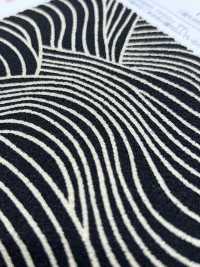 KKP3338-D1134 Futako Chirimen Cherry Blossom Snowstorm[Textile / Fabric] Uni Textile(Komon Studio) Sub Photo