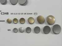 C348 Metal Button Painted Finish DAIYA BUTTON(DAIYA BUTTON) Sub Photo