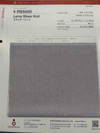 RS5000 ラメ シアー ニット[Textile / Fabric] Suncorona Oda Sub Photo