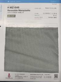MZ1846 リバーシブル マーキゼット[Textile / Fabric] Suncorona Oda Sub Photo