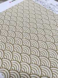 KKP3338-D-SEIKAIHA Futako Chirimen Seigaiha[Textile / Fabric] Uni Textile(Komon Studio) Sub Photo